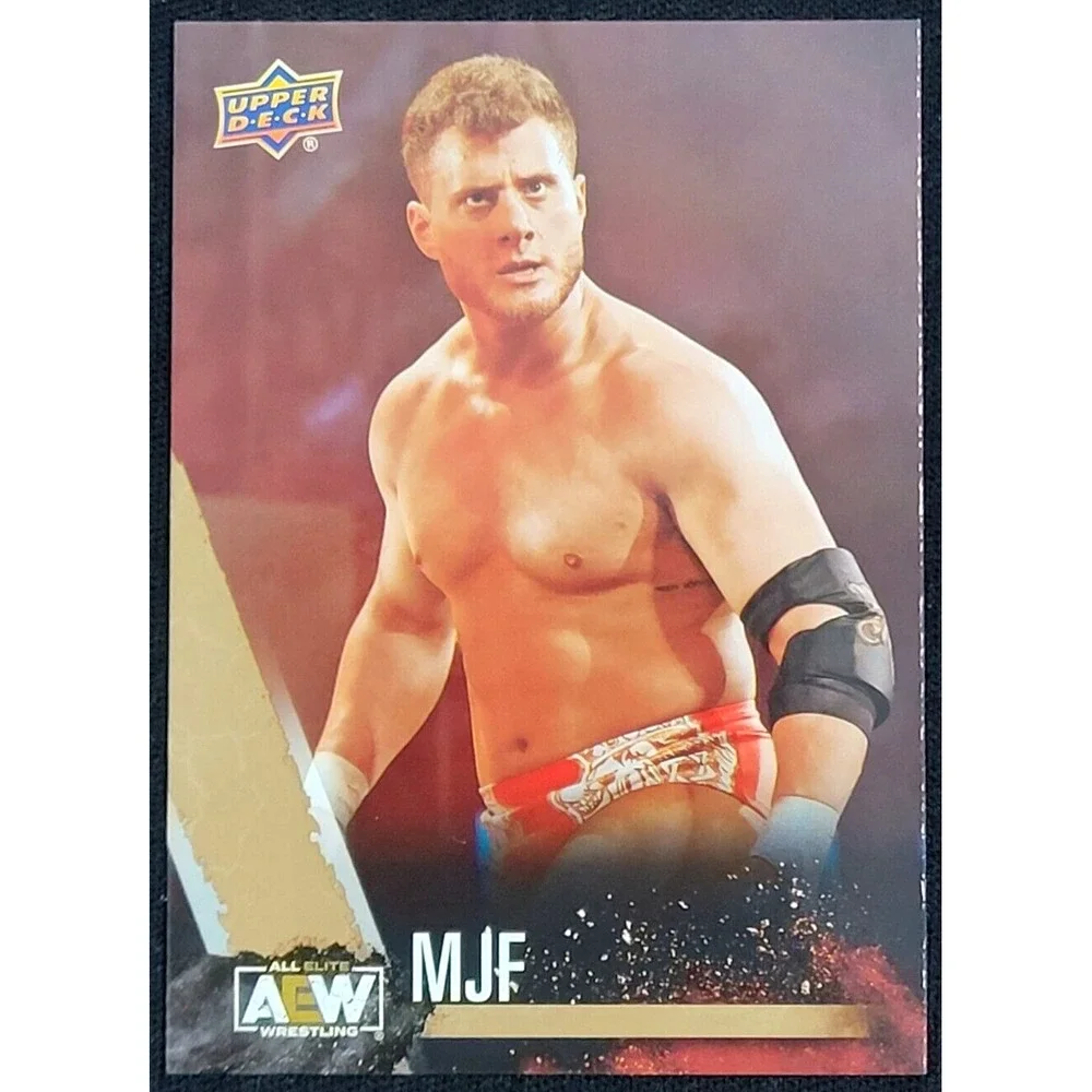 2021 UPPER DECK AEW MJF‎ GOLD SP INSERT ALL ELITE WRESTLING